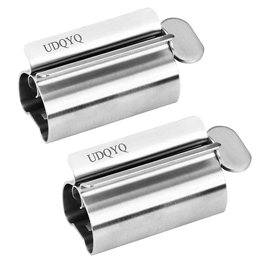 UDQYQ exprimidor frontal mostrando su diseño compacto y ahorro de producto