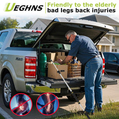 UEGHNS comparación de tamaño con persona para referencia práctica