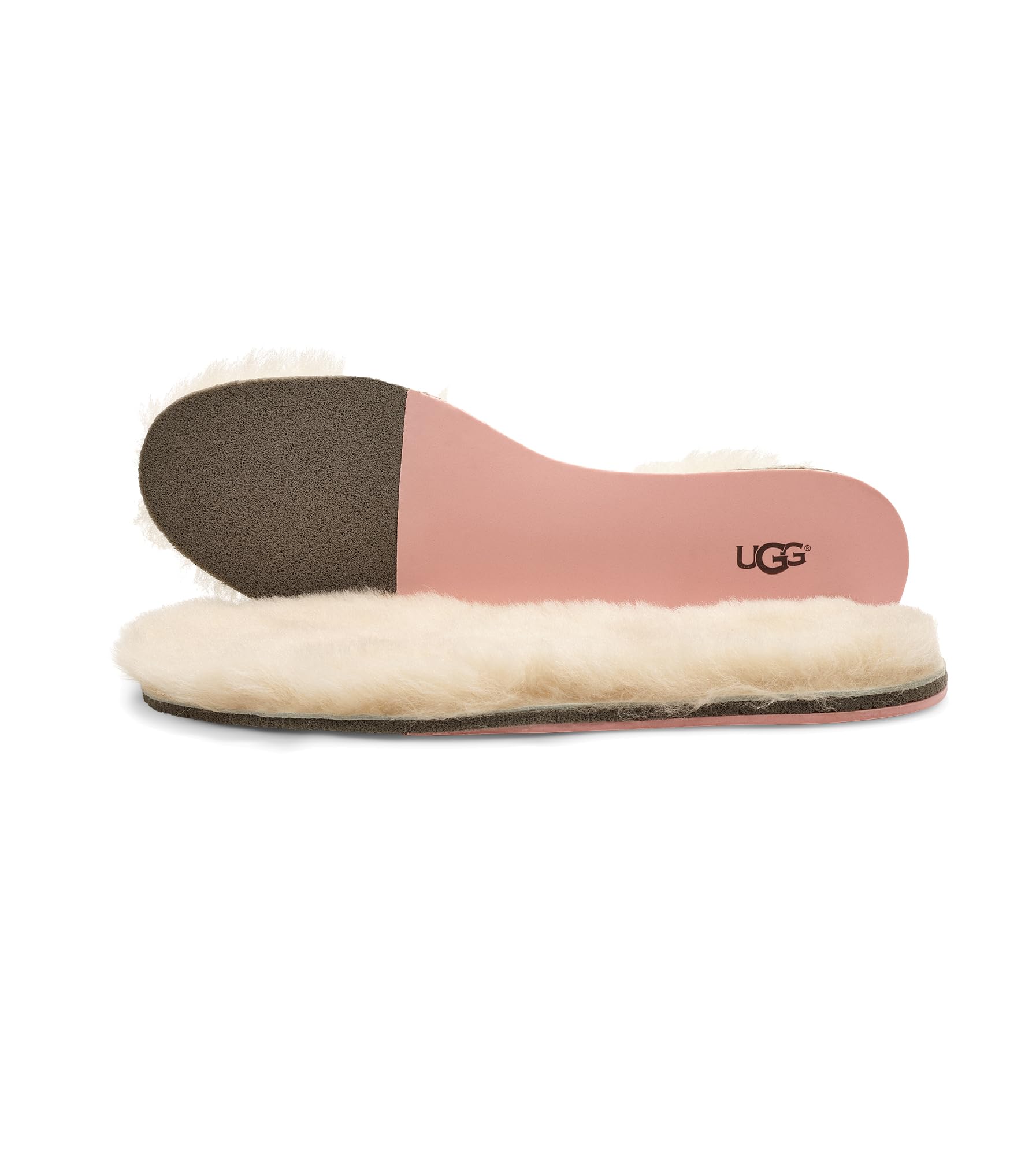 UGG plantilla colocada dentro de un zapato demostrando ajuste y comodidad