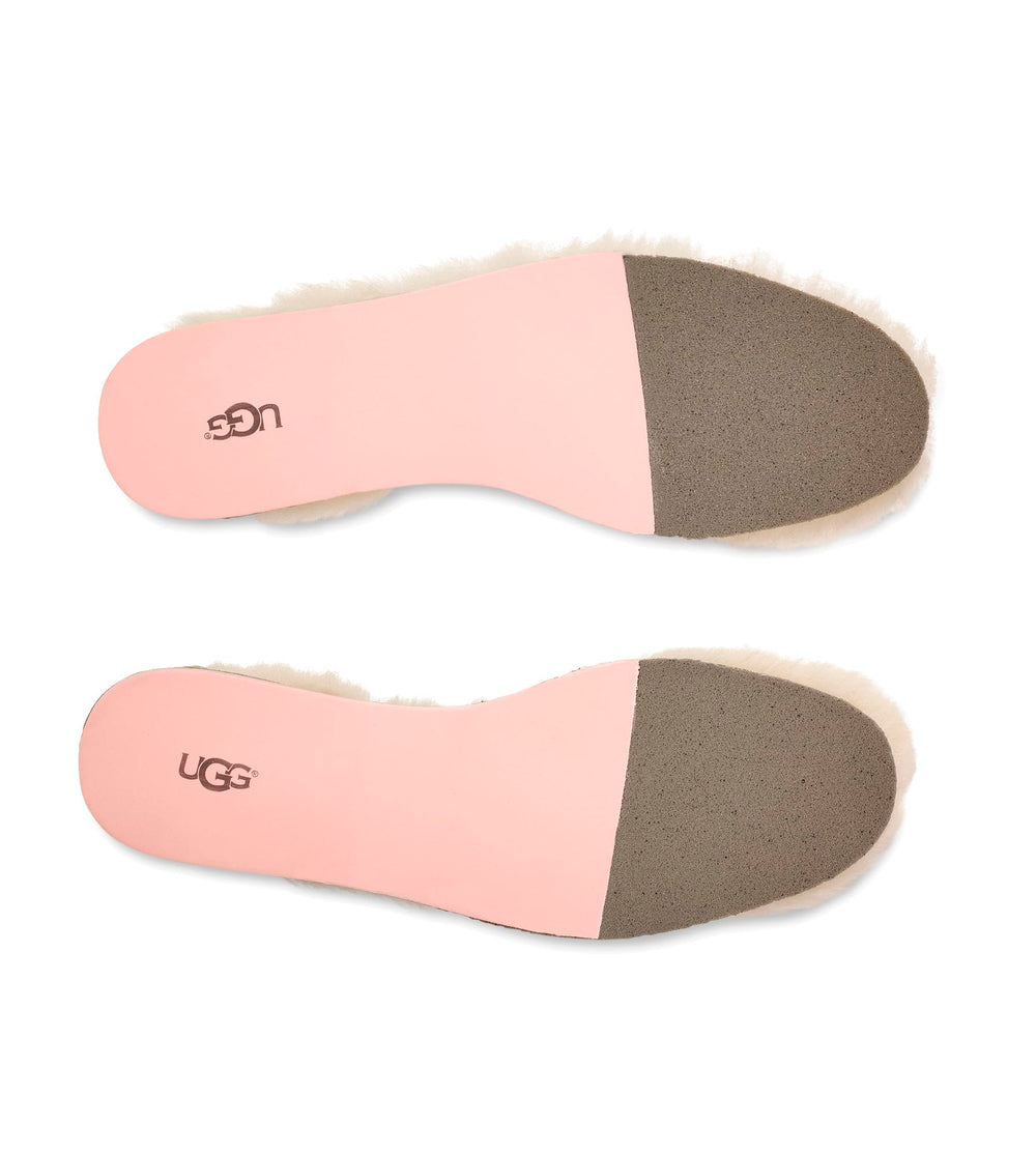 UGG primer plano de la textura de piel de oveja que aporta calidez