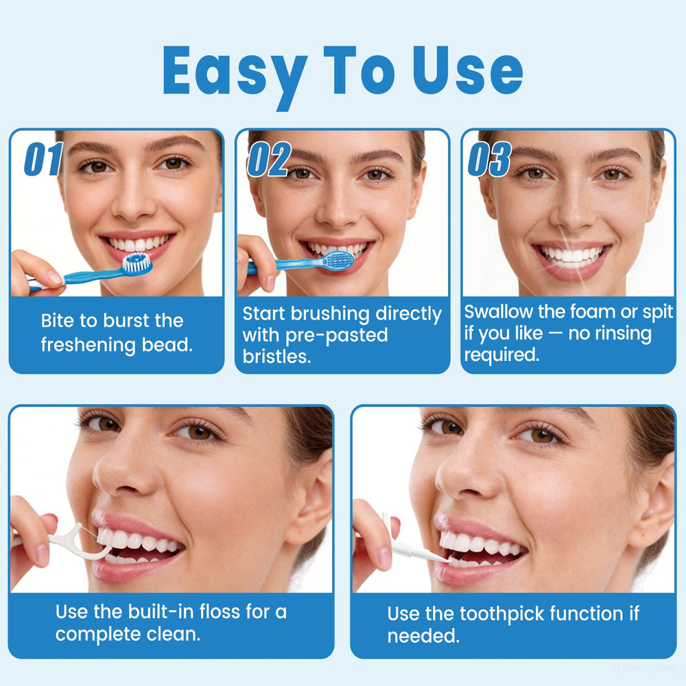 UGODAR hilo dental integrado desmontable para limpieza interdental