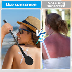 UHIAGREE aplicador en uso aplicando protector solar cobertura uniforme