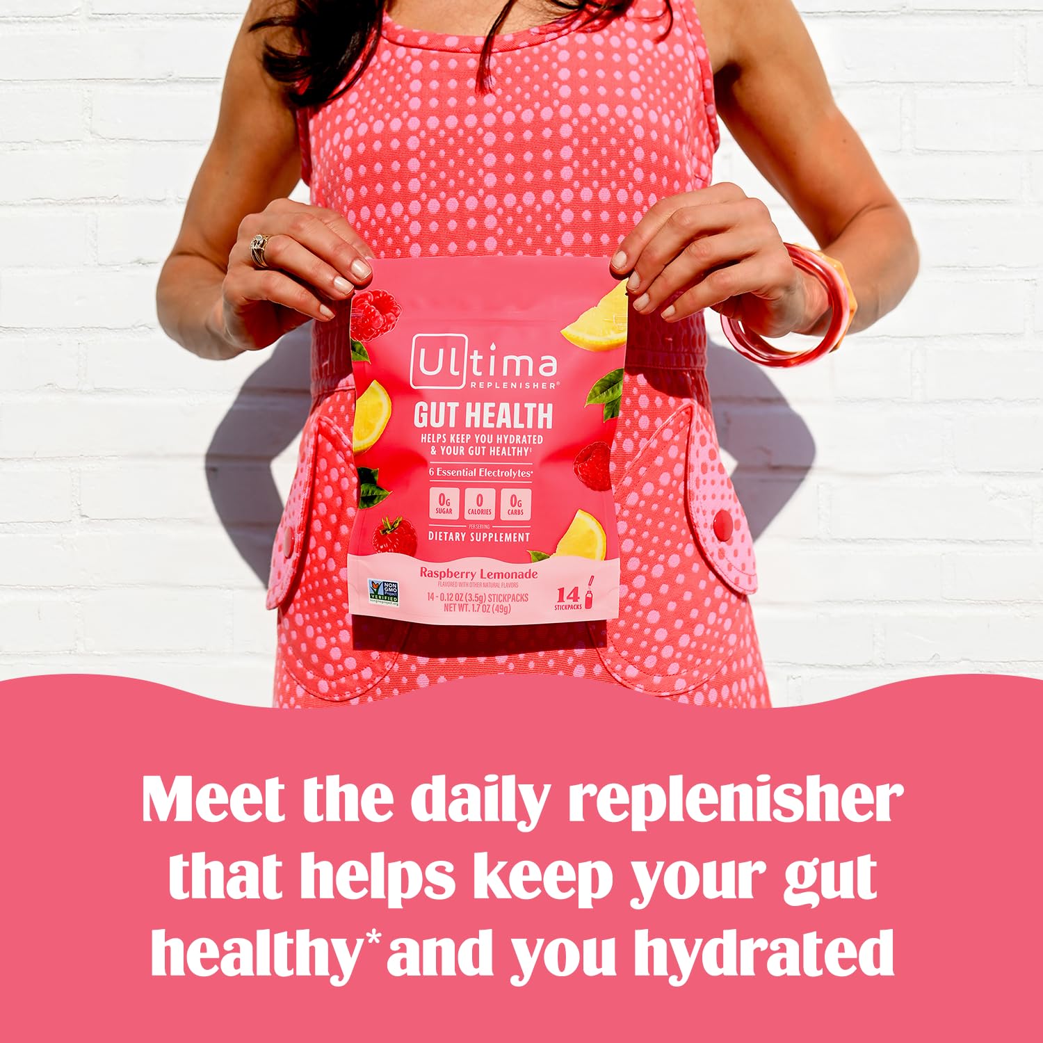 Ultima Replenisher stickpack individual listo para añadir a agua, hidratación práctica