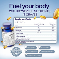 ULTIMATE EFAs estilo de vida con YES, producto en ambiente saludable