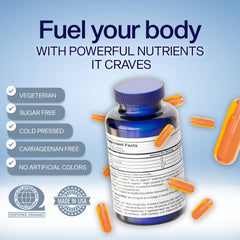 ULTIMATE EFAs semillas usadas para YES, variedad de aceites parentales
