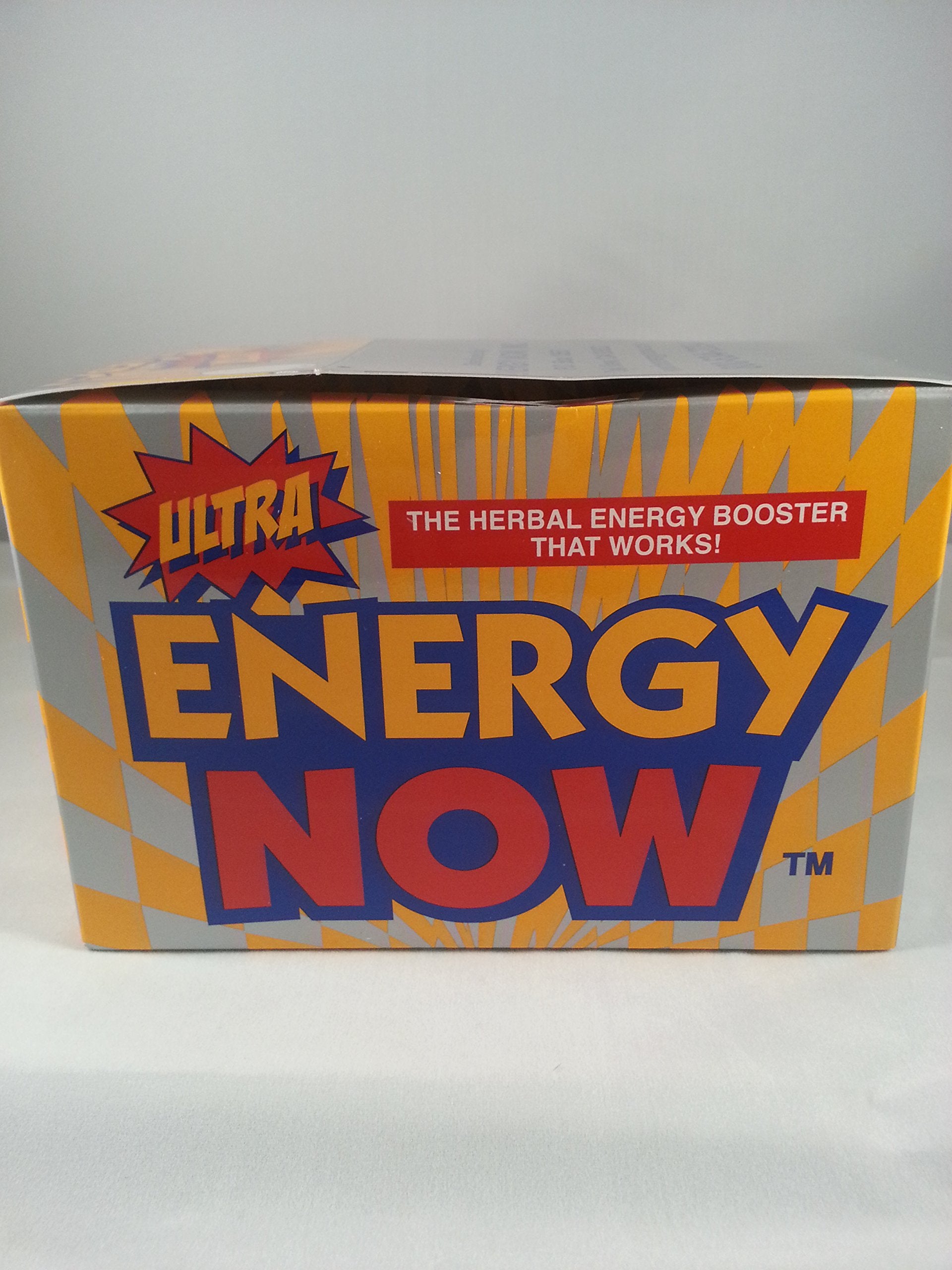 ULTRA ENERGY frente del empaque mostrando 48 sobres, conveniente para llevar