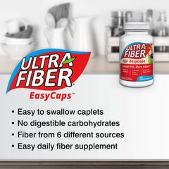 Ultra-Fiber detalle de ingredientes vegetales que aporta variedad de fibras