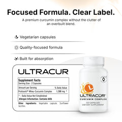 UltraCur cápsula en mano para comparar tamaño y dosificación