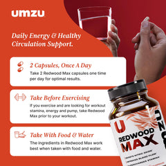 UMZU producto en uso durante entrenamiento para mejor circulación