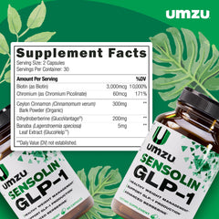 UMZU primer plano de cápsula destacando calidad y textura
