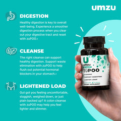 UMZU cáscara sagrada como ingrediente natural para apoyo al tránsito
