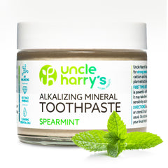 Uncle Harry's frasco delantero con pasta spearmint y frescura duradera