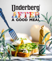 Underberg botellas en ambiente de cena, detalle sofisticado para invitados