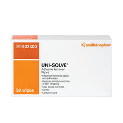 Uni Solve paquete frontal mostrando diseño y cantidad, beneficio: fácil identificación
