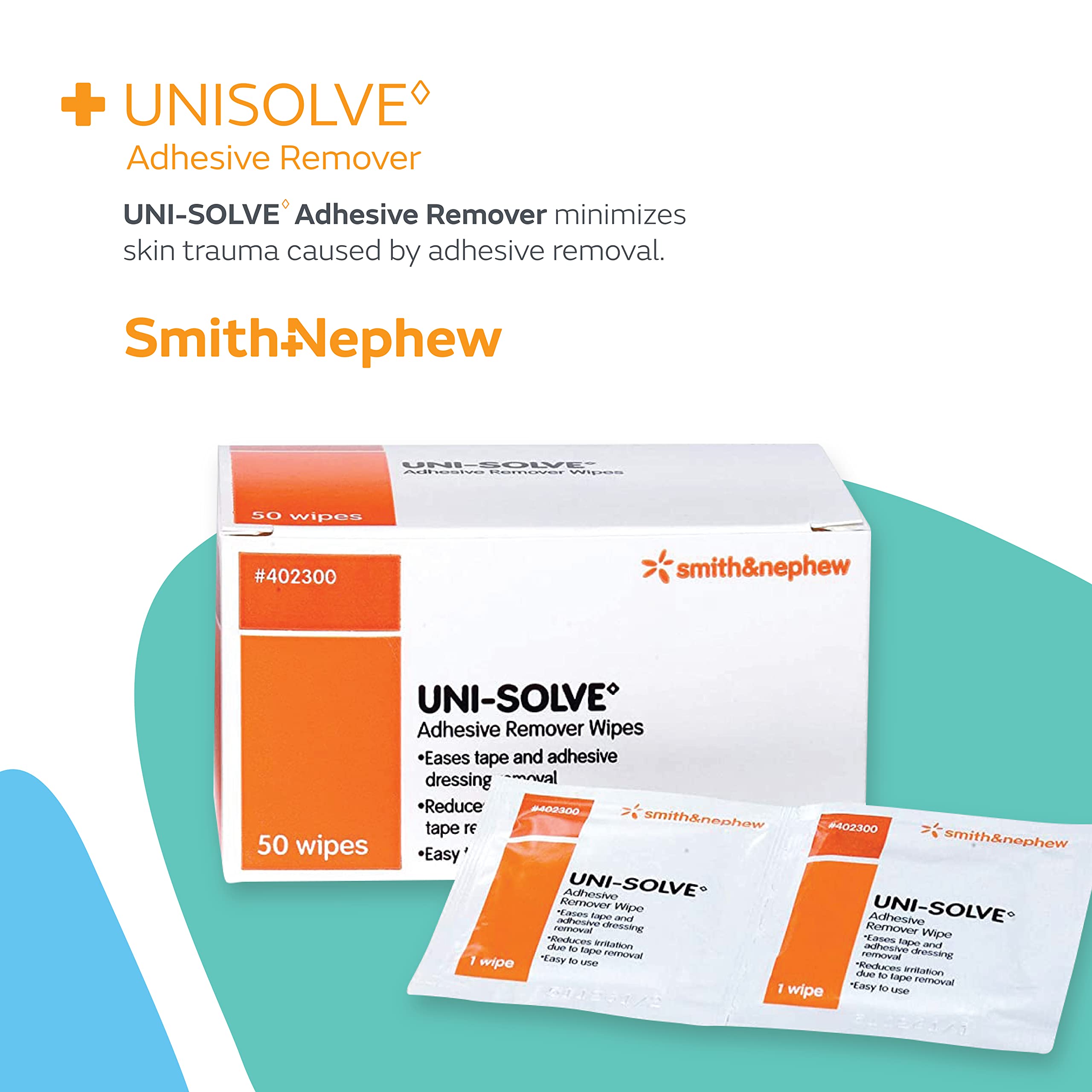 Uni Solve textura de la toallita en primer plano, beneficio: aspecto suave y humectante