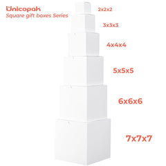 UnicoPak caja en mesa de fiesta decorada para ambiente de regalo