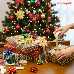 UnicoPak caja con etiqueta personalizada ideal para marca y regalos