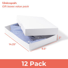 UnicoPak cajas planas empacadas para ahorro de espacio y envío eficiente
