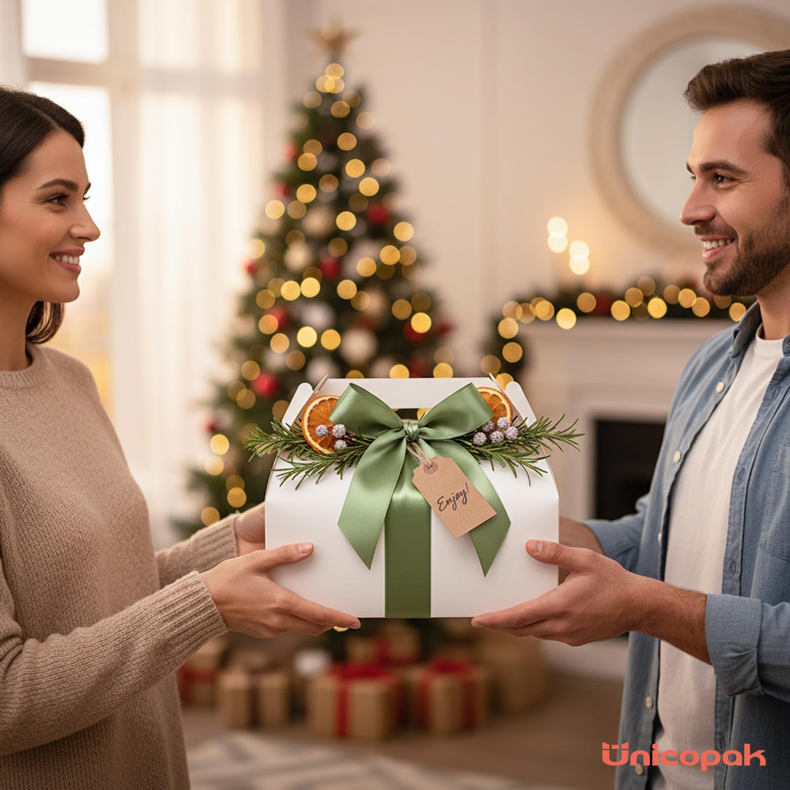 UnicoPak varios empaques personalizados listos para entrega y branding