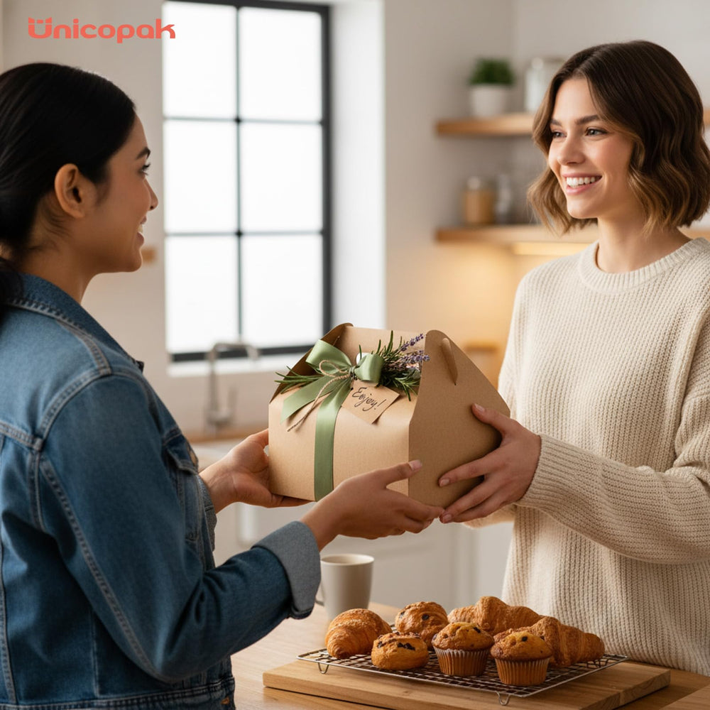 UnicoPak pack plegado mostrando ahorro de espacio para almacenar