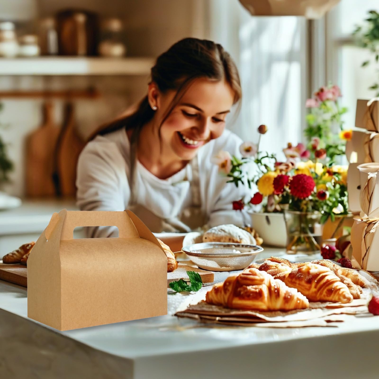 UnicoPak caja en mano para comparar tamaño, práctico y manejable
