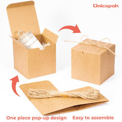 UnicoPak textura kraft en primer plano resistente y sin olor