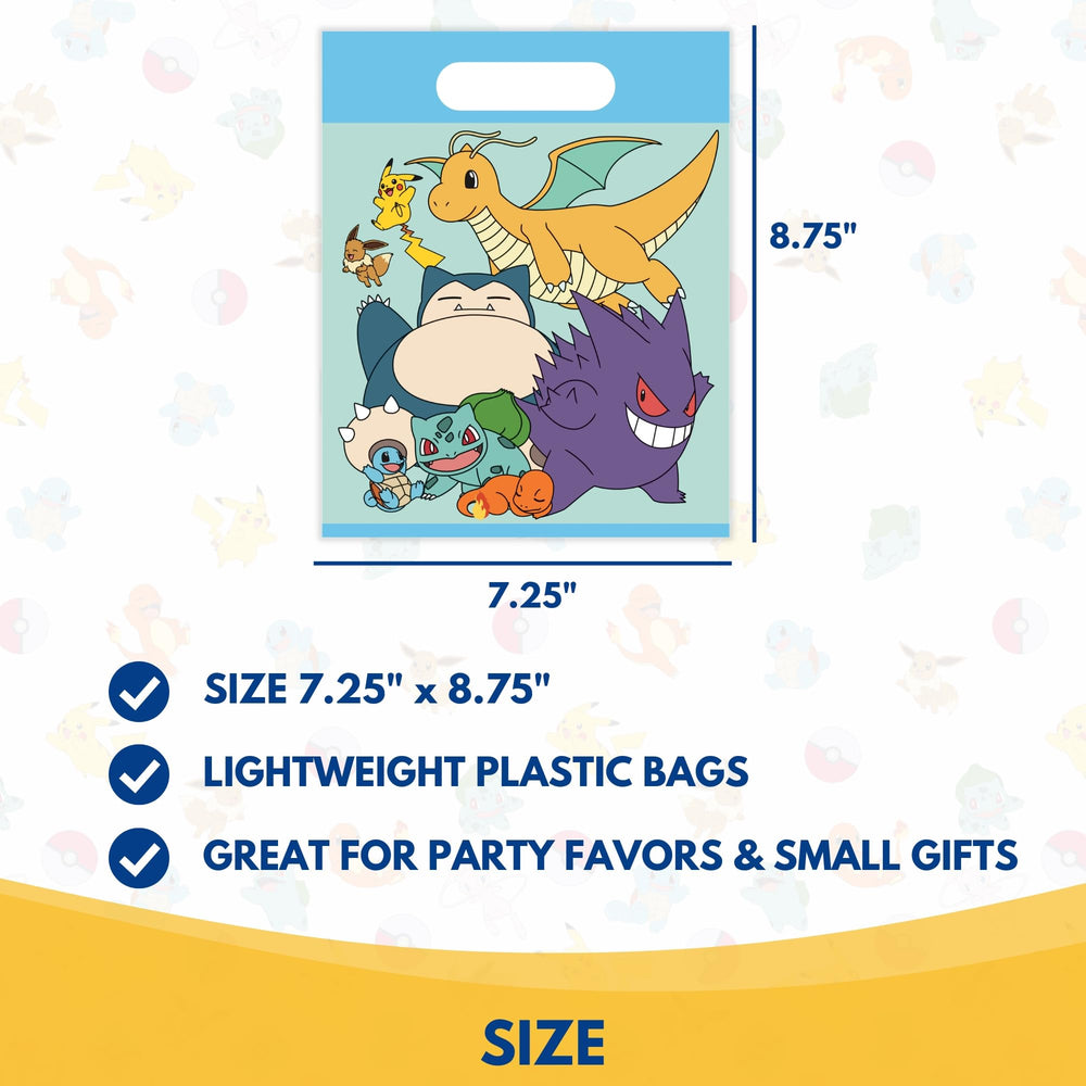 Unique bolsa Pokemon primer plano del plástico ligero que facilita transporte