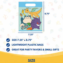 Unique bolsa Pokemon primer plano del plástico ligero que facilita transporte