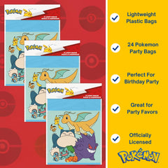 Unique bolsa Pokemon junto a una regla para mostrar tamaño y capacidad