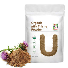 UNLEASH'D ORGANIC frente del paquete mostrando diseño y tamaño