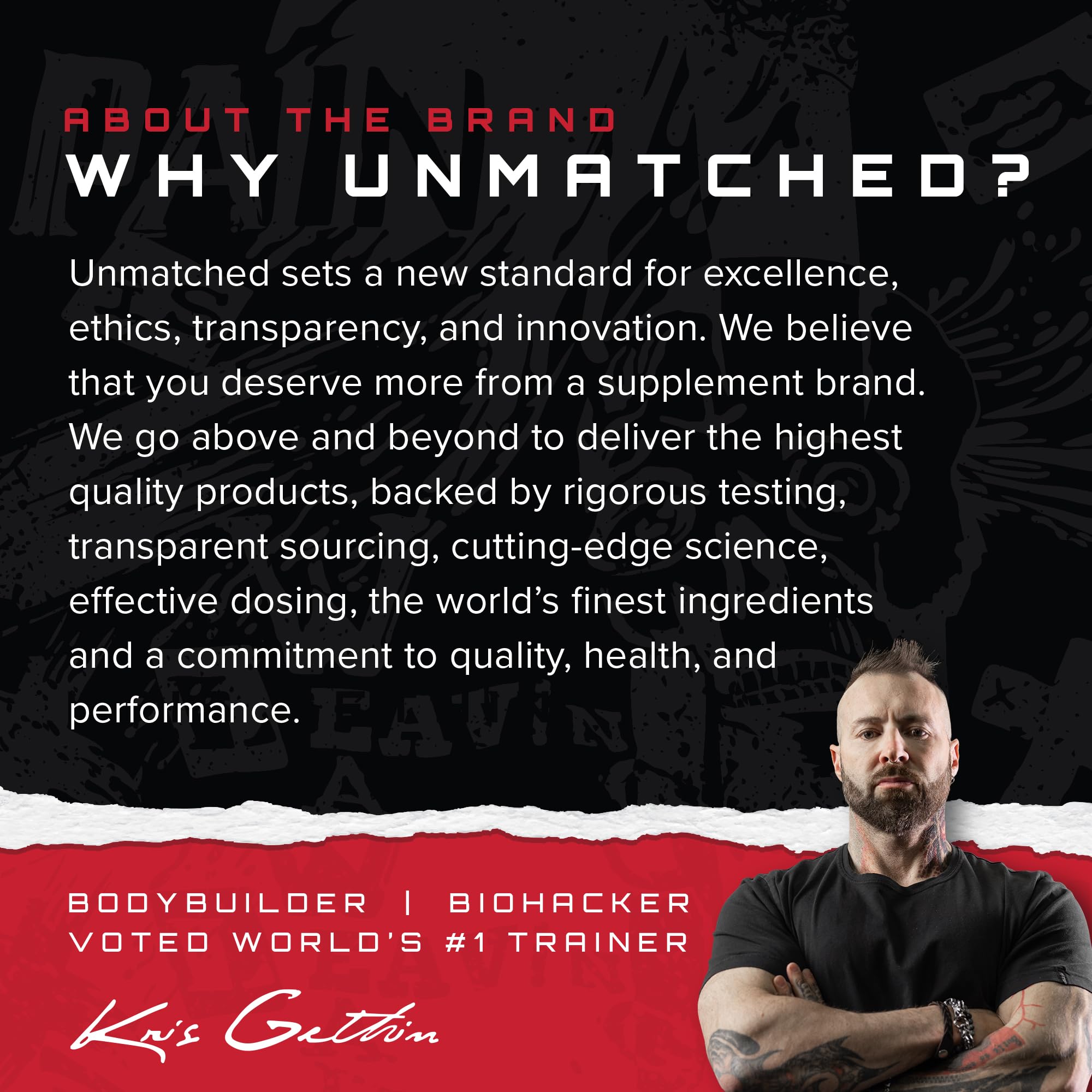 Unmatched CreGAAtine en escena de entrenamiento para fuerza mejorada