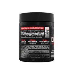 Sello cGMP y certificado en el envase Unmatched que transmite control de calidad