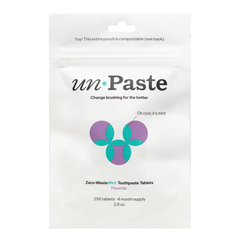 Unpaste frente del empaque mostrando el pouch y beneficio de conservación