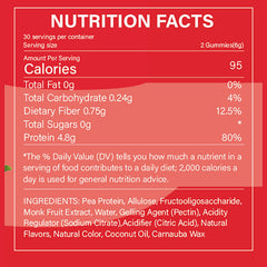 UOZXIL etiqueta con información nutricional clara y beneficios