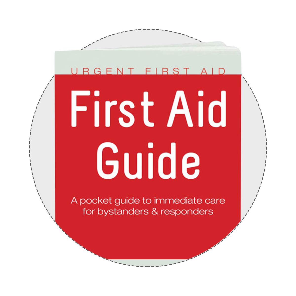 Urgent First Aid libro ANSI 52 páginas con guías visuales y beneficios formativos