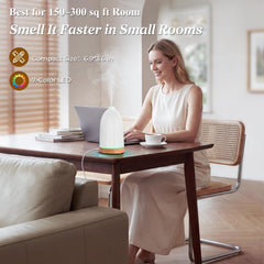 URPOWER base con apariencia madera aportando estética cálida y armonía decorativa