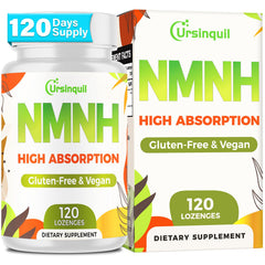 Ursinquil envase frontal NMNH 500 mg con información clara y diseño profesional