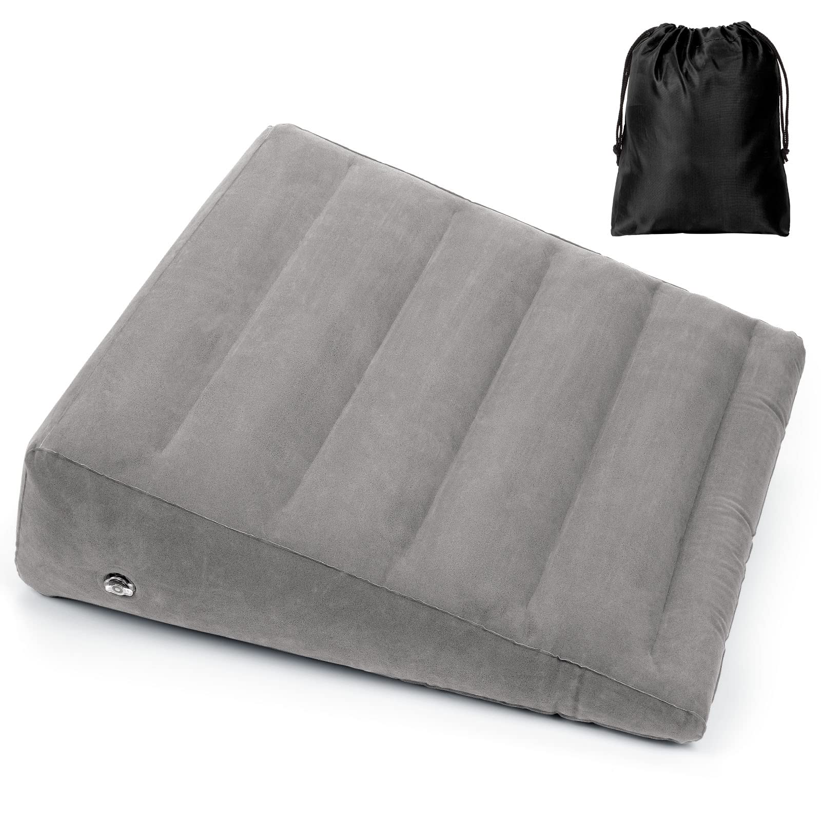 USHMA cuña inflable frontal mostrando forma y soporte