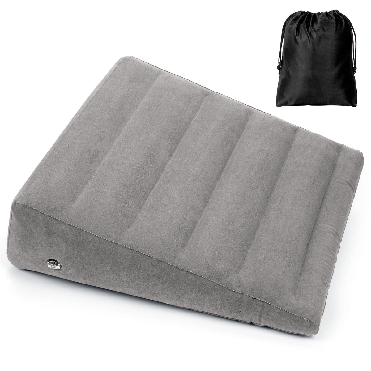 USHMA cuña inflable frontal mostrando forma y soporte