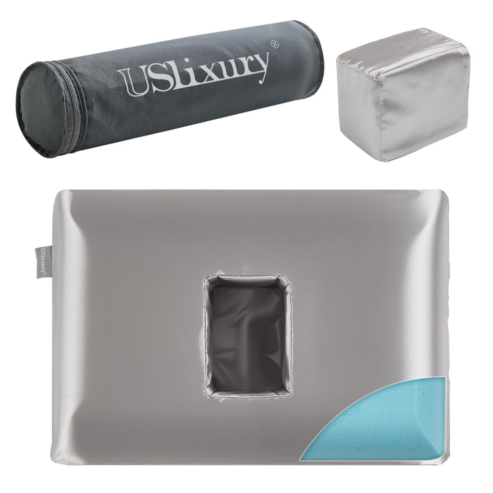 USlixury vista frontal del empaque mostrando protección para perforaciones