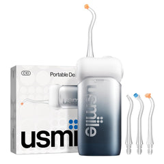 usmile C10 vista frontal compacta para viaje y almacenamiento eficiente