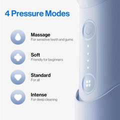 usmile C10 panel de botones que muestra modos personalizables y control sencillo