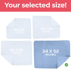 Utopia Bedding protector colocado en cama durante la noche, mantiene seco al durmiente