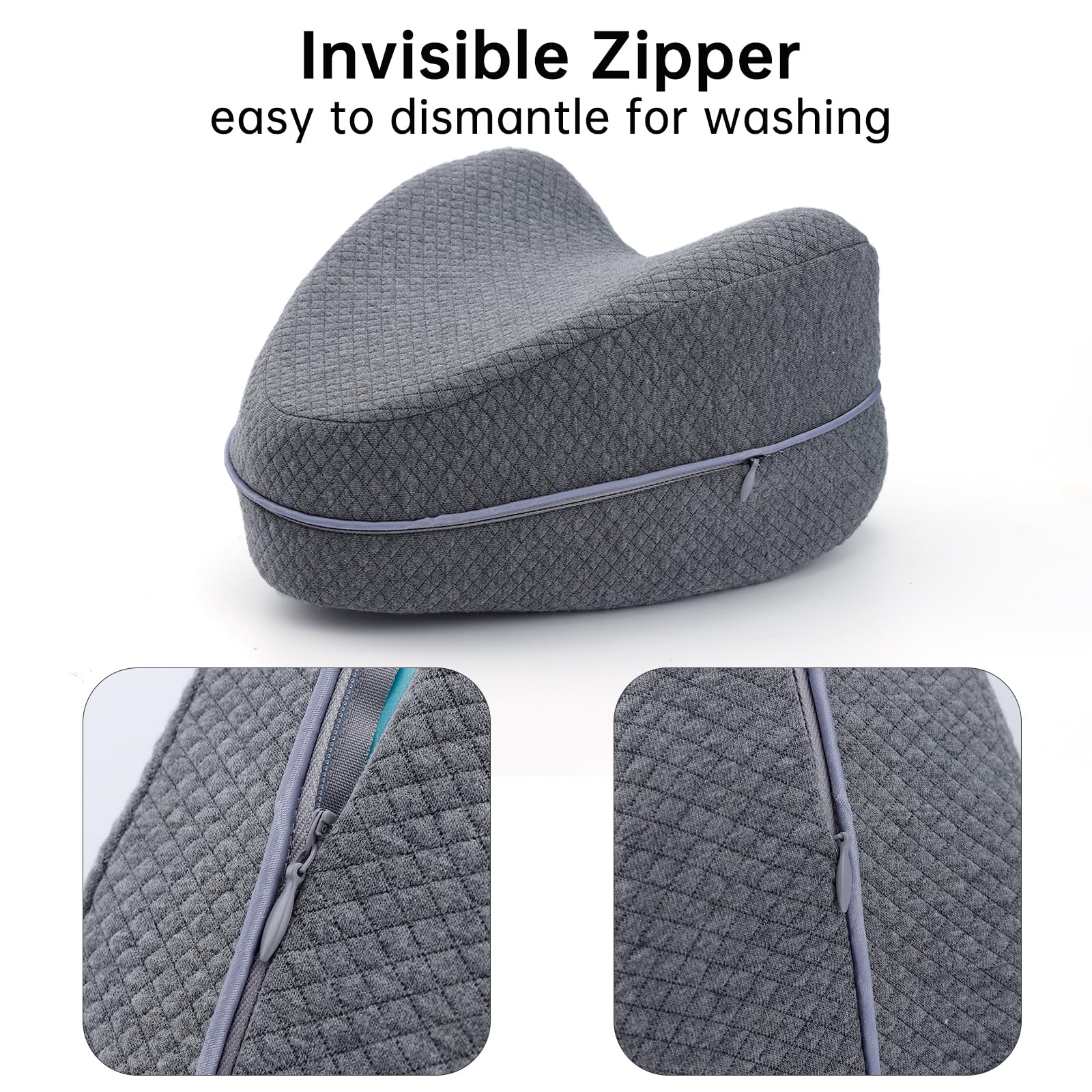 UXIETIN funda en uso sobre almohada, confort durante descanso nocturno