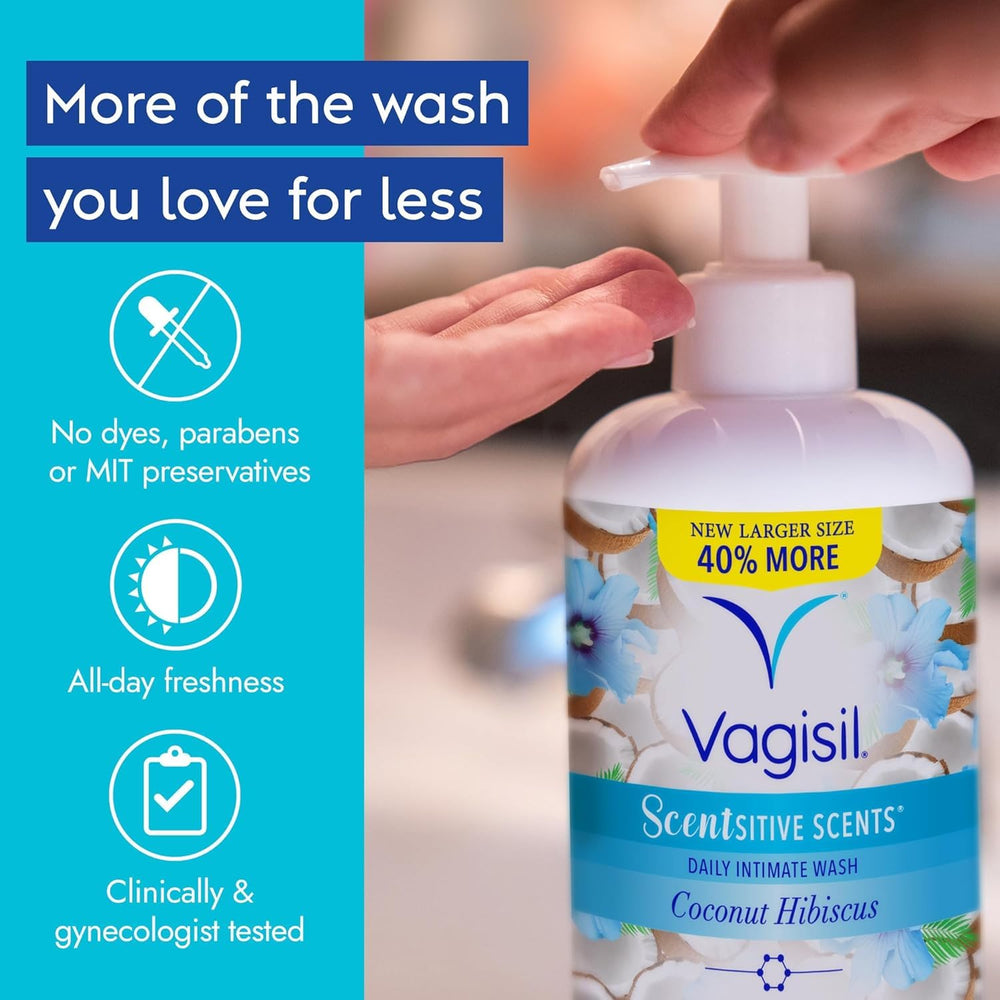 Vagisil en la ducha demostrando aplicación práctica y cómoda