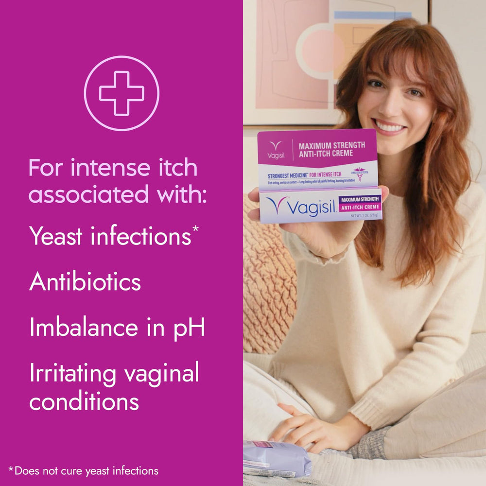 Vagisil detalle de la etiqueta con ingredientes y propiedades protectoras