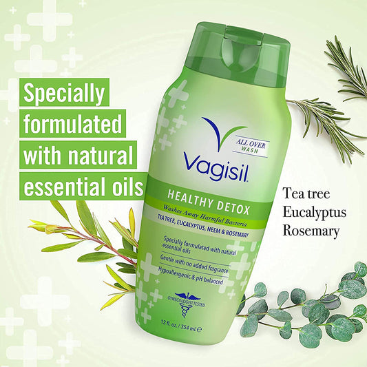 Vagisil detalle textura del gel que ilustra espuma suave y limpieza delicada