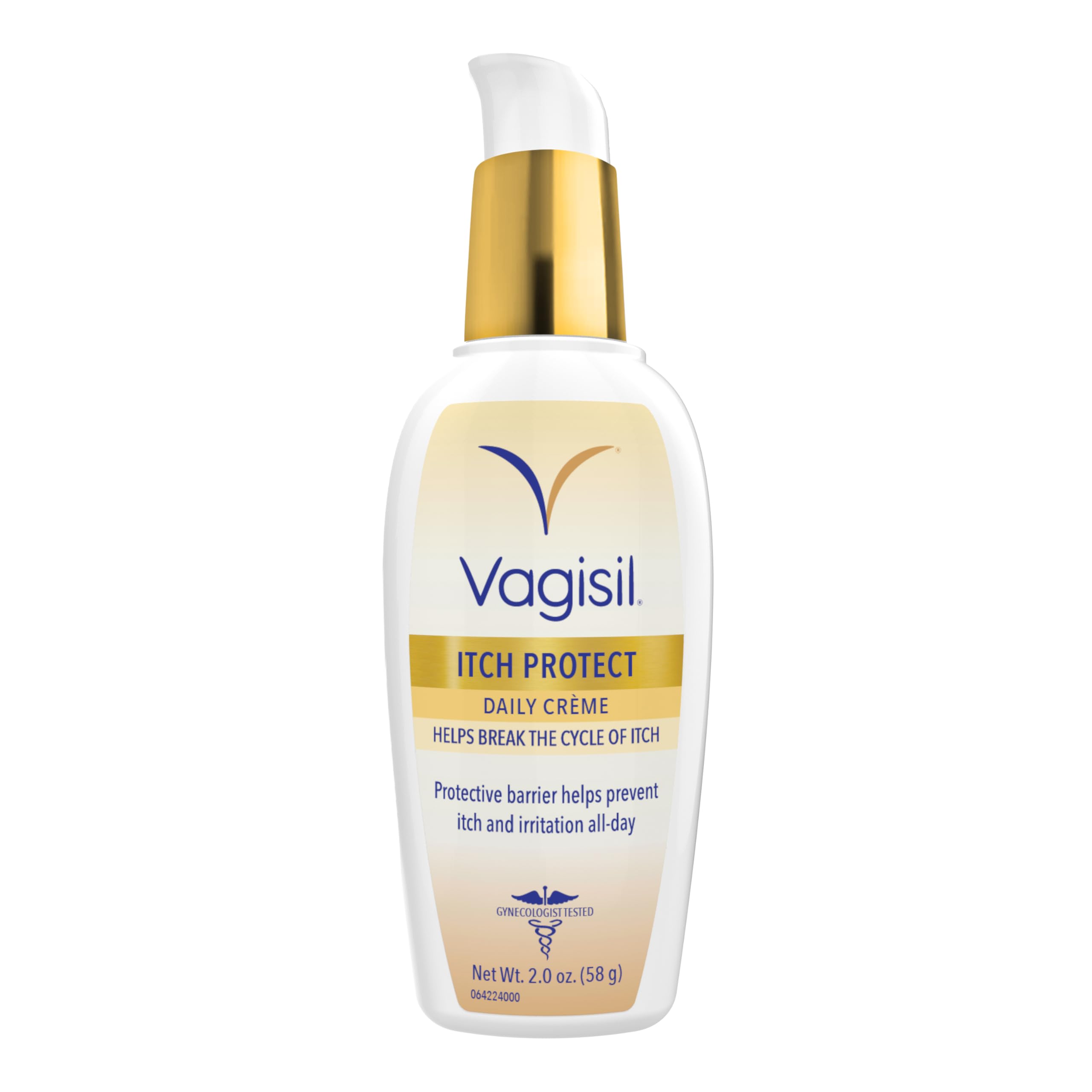 Vagisil frente del empaque, presentación compacta y clara para llevar