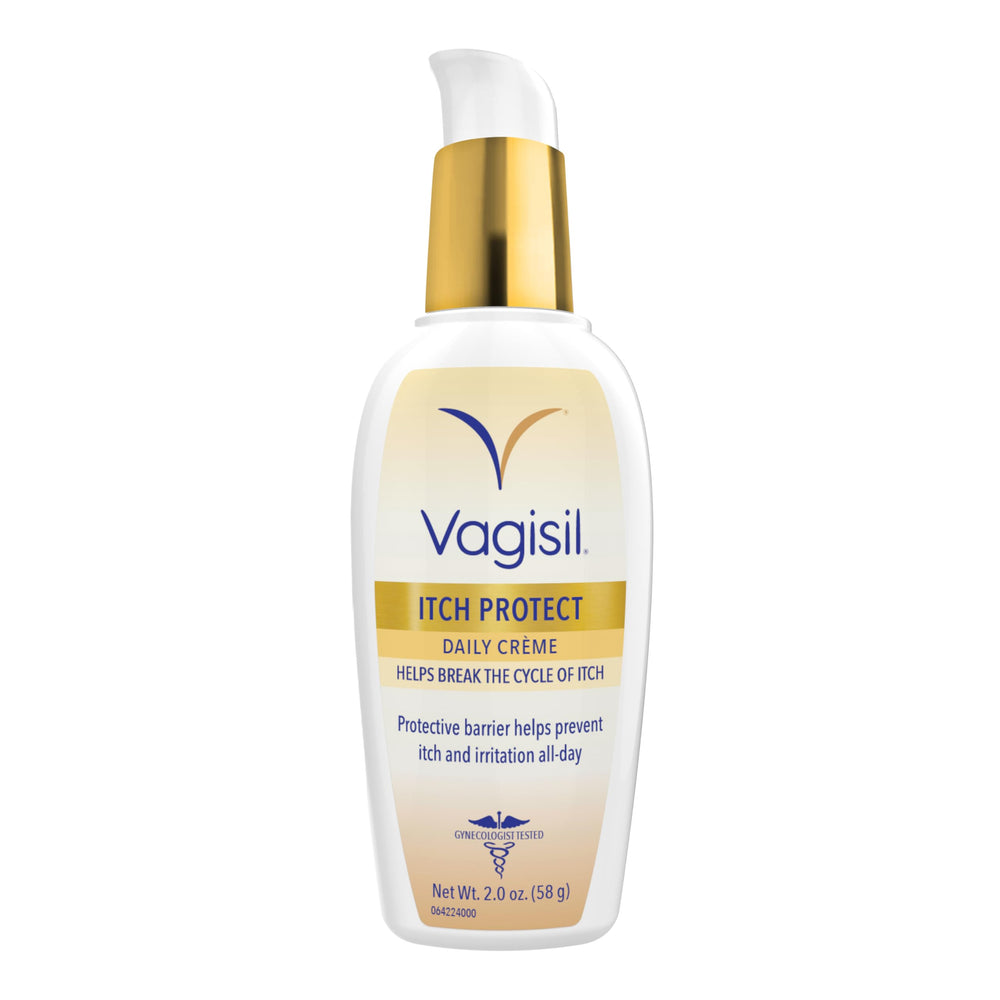 Vagisil frente del empaque, presentación compacta y clara para llevar