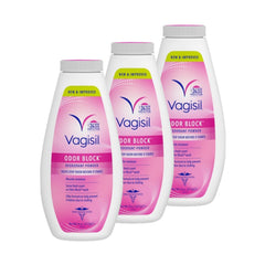 Vagisil frasco frontal mostrando marca y presentación para frescura diaria